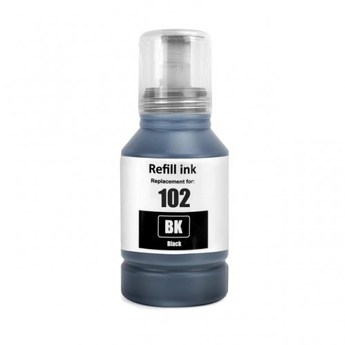 Compatible Epson 102 Black Ecotank Ink Bottle