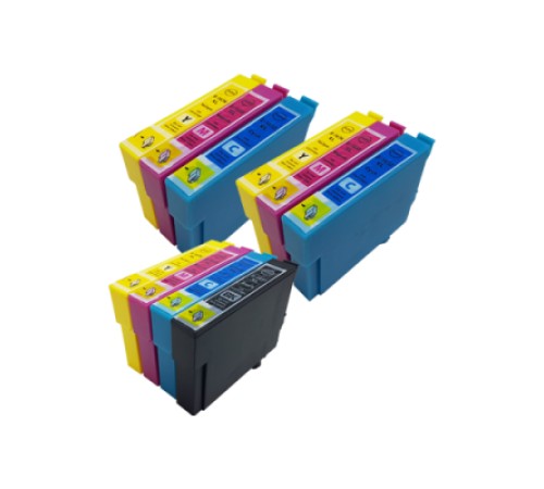 10 Inks - Compatible Epson 16XL Colour Multipack T1636 Ink Cartridges BK/C/M/Y