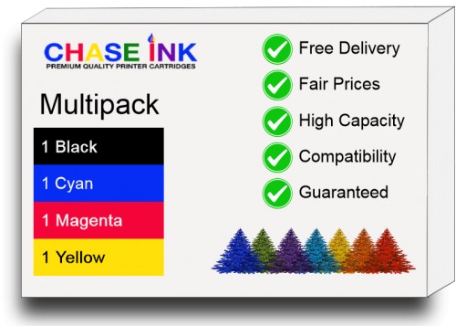 1 Multipack (BCMY) - Compatible Epson 29 / 29XL (Strawberry) Extra High Capacity Ink Cartridges 
