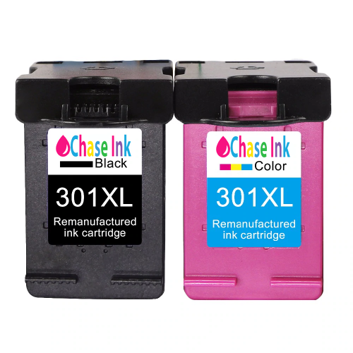 Hp 301 301xl Black And Colour Remanufactured Ink Cartridge 2 Pack 38ml Uk 