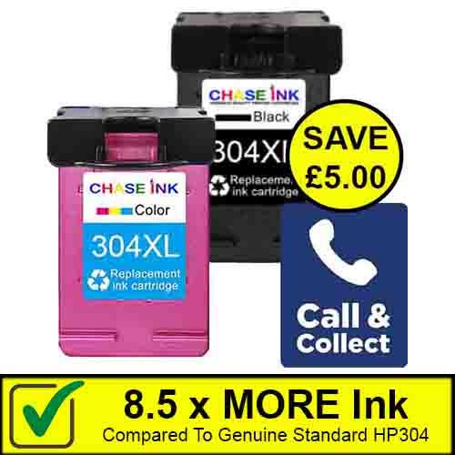 Hp 304xl Black High Yield Remanufactured Ink Cartridges 20ml Uk 