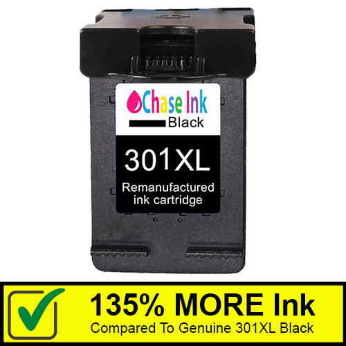 Hp 301xl High Yield Black Remanufactured Ink Cartridge 20ml